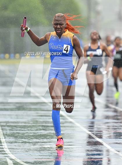 Thumbnail 2 in NCHSAA 3A State Track & Field Championship photogallery.