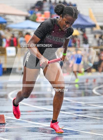 Thumbnail 2 in NCHSAA 3A State Track & Field Championship photogallery.