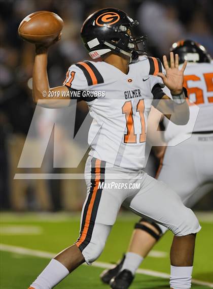 Thumbnail 2 in Gilmer vs. Pleasant Grove (UIL 4A Quarterfinal Playoff) photogallery.