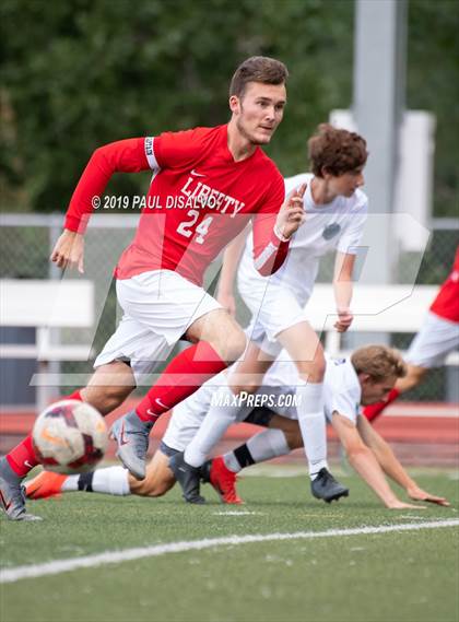 Thumbnail 2 in Liberty vs. ThunderRidge photogallery.