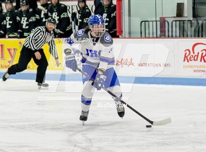 Thumbnail 2 in Broome County Varsity Hockey @ Immaculate Heart Central photogallery.