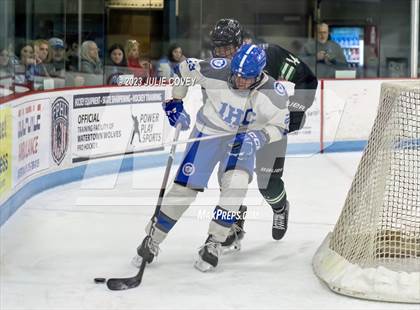 Thumbnail 2 in Broome County Varsity Hockey @ Immaculate Heart Central photogallery.