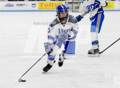 Thumbnail 1 in Broome County Varsity Hockey @ Immaculate Heart Central photogallery.