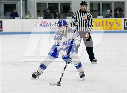 Thumbnail 3 in Broome County Varsity Hockey @ Immaculate Heart Central photogallery.