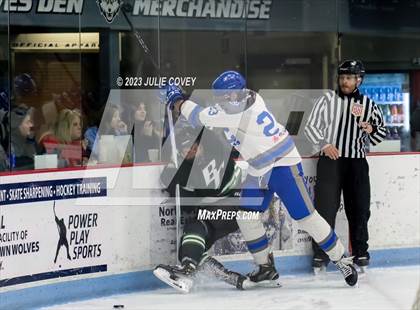 Thumbnail 1 in Broome County Varsity Hockey @ Immaculate Heart Central photogallery.