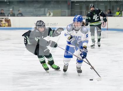 Thumbnail 2 in Broome County Varsity Hockey @ Immaculate Heart Central photogallery.