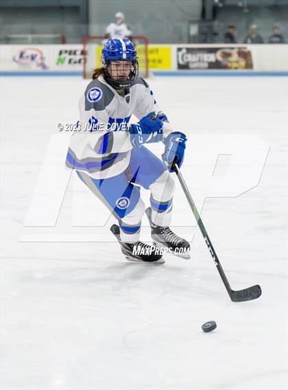 Thumbnail 2 in Broome County Varsity Hockey @ Immaculate Heart Central photogallery.