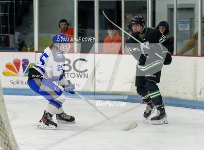 Thumbnail 2 in Broome County Varsity Hockey @ Immaculate Heart Central photogallery.
