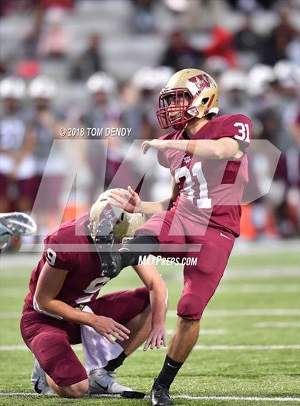 Thumbnail 1 in Round Rock vs Cypress Woods (UIL 6A Bi-District Playoff) photogallery.