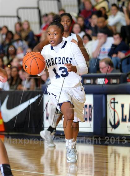 Thumbnail 2 in Norcross vs. Central Catholic (Nike Interstate Shootout) photogallery.