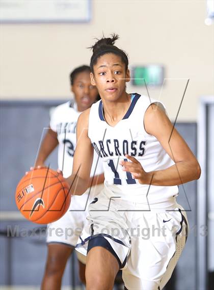 Thumbnail 3 in Norcross vs. Central Catholic (Nike Interstate Shootout) photogallery.