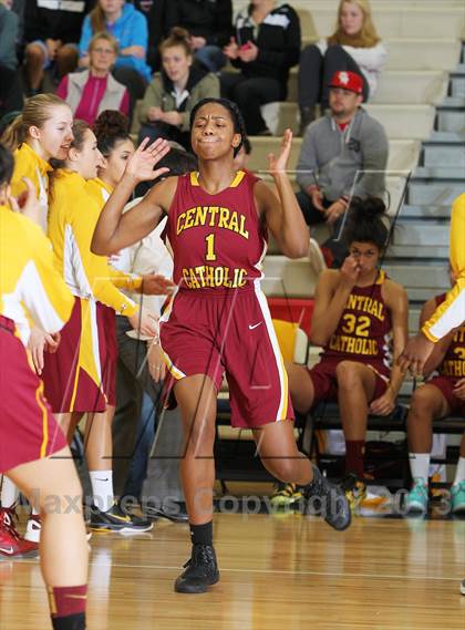 Thumbnail 2 in Norcross vs. Central Catholic (Nike Interstate Shootout) photogallery.