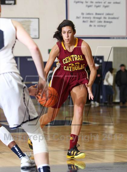 Thumbnail 3 in Norcross vs. Central Catholic (Nike Interstate Shootout) photogallery.