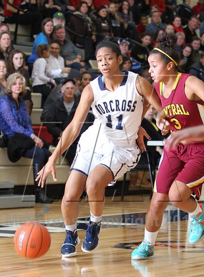 Thumbnail 2 in Norcross vs. Central Catholic (Nike Interstate Shootout) photogallery.