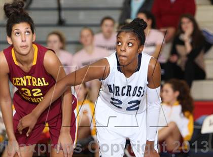 Thumbnail 2 in Norcross vs. Central Catholic (Nike Interstate Shootout) photogallery.