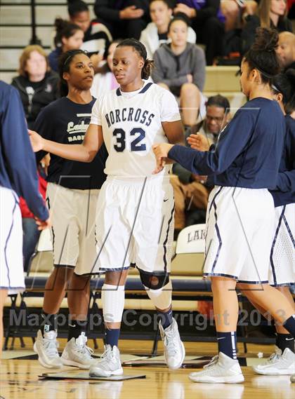 Thumbnail 1 in Norcross vs. Central Catholic (Nike Interstate Shootout) photogallery.