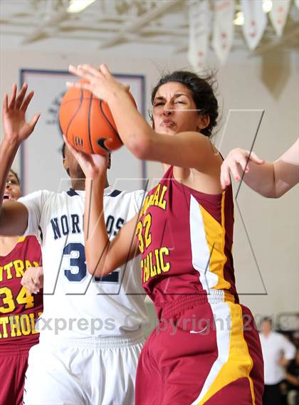 Thumbnail 3 in Norcross vs. Central Catholic (Nike Interstate Shootout) photogallery.