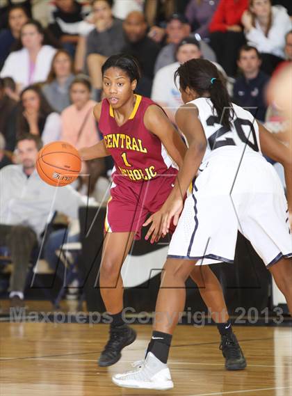 Thumbnail 2 in Norcross vs. Central Catholic (Nike Interstate Shootout) photogallery.