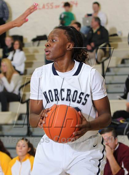 Thumbnail 3 in Norcross vs. Central Catholic (Nike Interstate Shootout) photogallery.