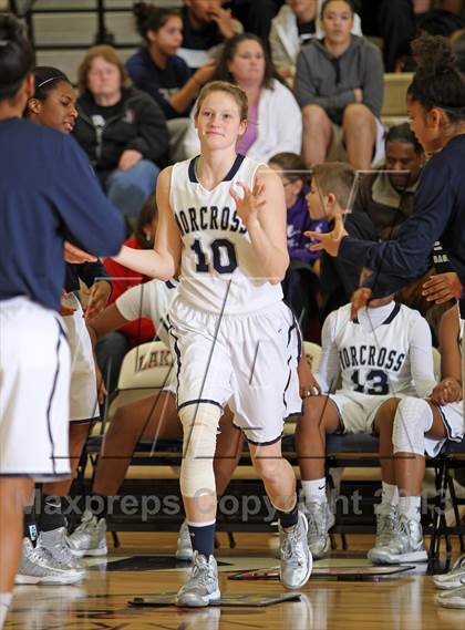 Thumbnail 2 in Norcross vs. Central Catholic (Nike Interstate Shootout) photogallery.