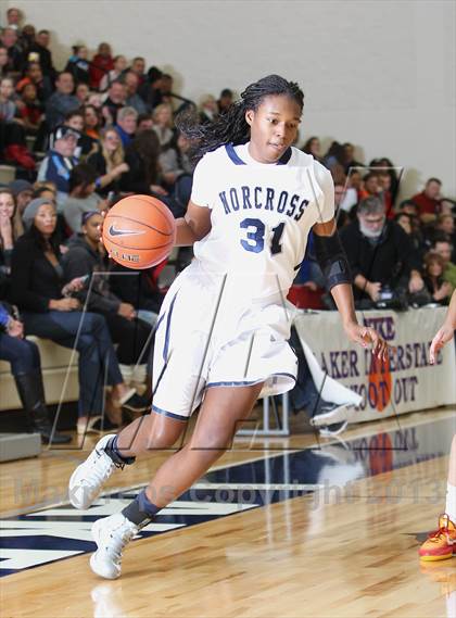 Thumbnail 3 in Norcross vs. Central Catholic (Nike Interstate Shootout) photogallery.