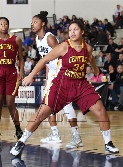 Thumbnail 1 in Norcross vs. Central Catholic (Nike Interstate Shootout) photogallery.