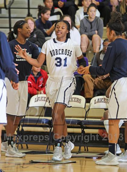 Thumbnail 1 in Norcross vs. Central Catholic (Nike Interstate Shootout) photogallery.