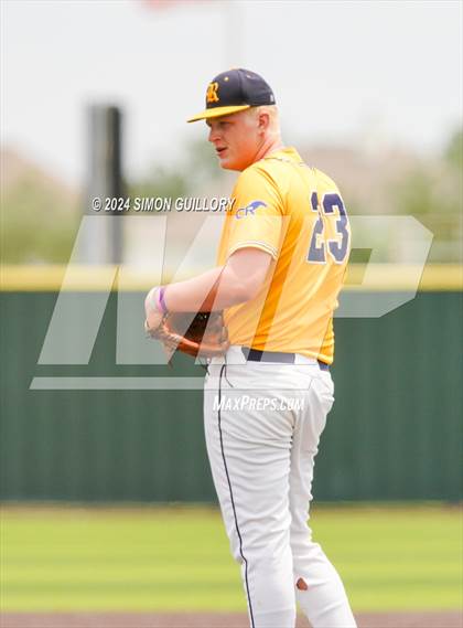 Thumbnail 2 in Cypress Ranch vs. Klein Collins (UIL Baseball 6A Region 2 Bi-District) photogallery.