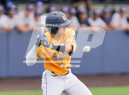 Thumbnail 3 in Cypress Ranch vs. Klein Collins (UIL Baseball 6A Region 2 Bi-District) photogallery.