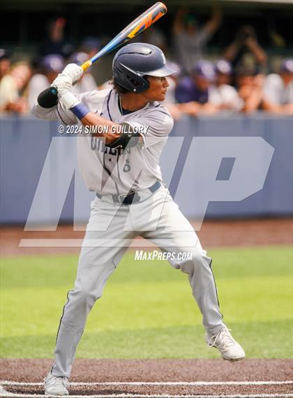 Thumbnail 2 in Cypress Ranch vs. Klein Collins (UIL Baseball 6A Region 2 Bi-District) photogallery.
