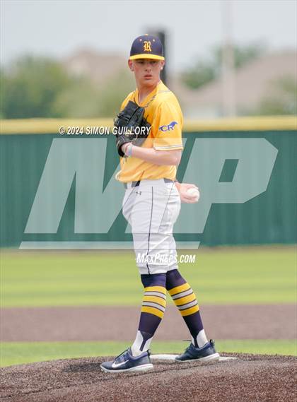 Thumbnail 3 in Cypress Ranch vs. Klein Collins (UIL Baseball 6A Region 2 Bi-District) photogallery.