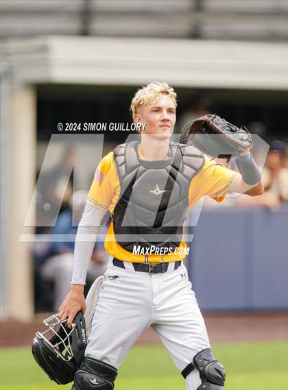 Thumbnail 3 in Cypress Ranch vs. Klein Collins (UIL Baseball 6A Region 2 Bi-District) photogallery.