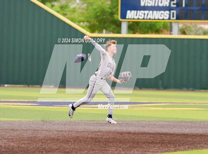 Thumbnail 2 in Cypress Ranch vs. Klein Collins (UIL Baseball 6A Region 2 Bi-District) photogallery.