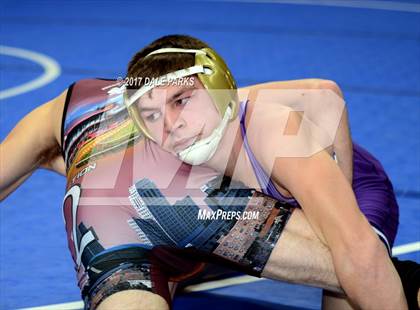 Thumbnail 2 in NYSPHSAA Wrestling Championships (Div.2 - 132 lb. Champ) photogallery.