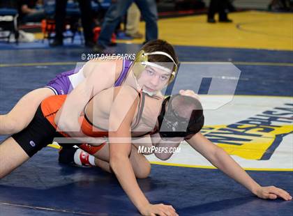 Thumbnail 2 in NYSPHSAA Wrestling Championships (Div.2 - 132 lb. Champ) photogallery.