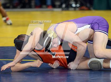 Thumbnail 2 in NYSPHSAA Wrestling Championships (Div.2 - 132 lb. Champ) photogallery.