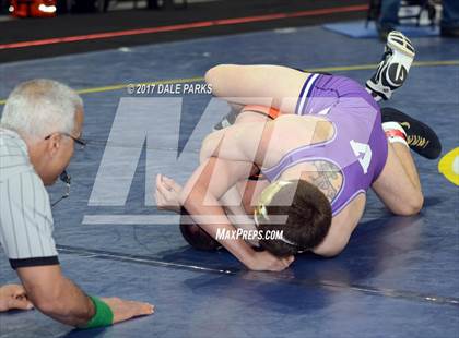 Thumbnail 1 in NYSPHSAA Wrestling Championships (Div.2 - 132 lb. Champ) photogallery.