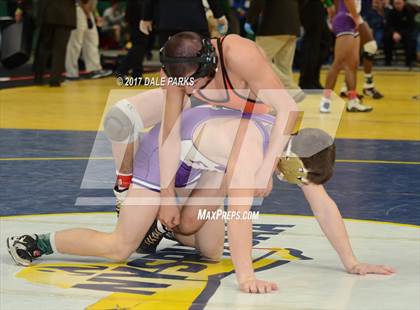 Thumbnail 2 in NYSPHSAA Wrestling Championships (Div.2 - 132 lb. Champ) photogallery.