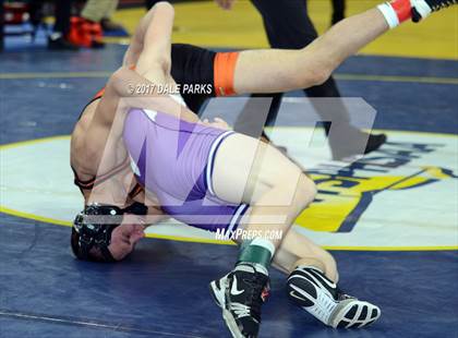 Thumbnail 2 in NYSPHSAA Wrestling Championships (Div.2 - 132 lb. Champ) photogallery.