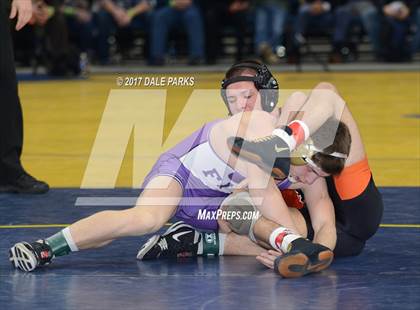 Thumbnail 2 in NYSPHSAA Wrestling Championships (Div.2 - 132 lb. Champ) photogallery.
