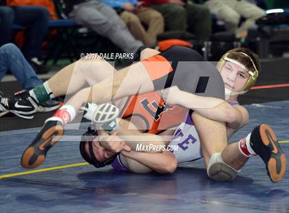 Thumbnail 2 in NYSPHSAA Wrestling Championships (Div.2 - 132 lb. Champ) photogallery.