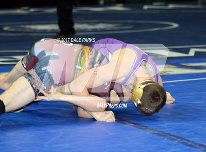 Thumbnail 2 in NYSPHSAA Wrestling Championships (Div.2 - 132 lb. Champ) photogallery.