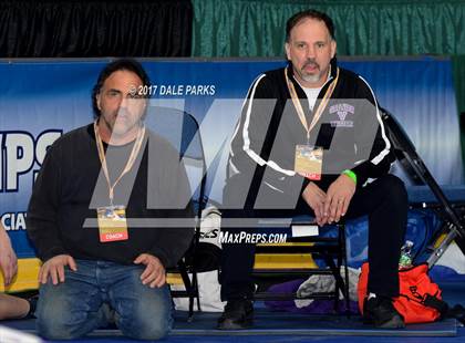 Thumbnail 3 in NYSPHSAA Wrestling Championships (Div.2 - 132 lb. Champ) photogallery.