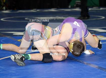 Thumbnail 2 in NYSPHSAA Wrestling Championships (Div.2 - 132 lb. Champ) photogallery.