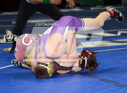 Thumbnail 2 in NYSPHSAA Wrestling Championships (Div.2 - 132 lb. Champ) photogallery.