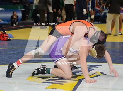 Thumbnail 1 in NYSPHSAA Wrestling Championships (Div.2 - 132 lb. Champ) photogallery.