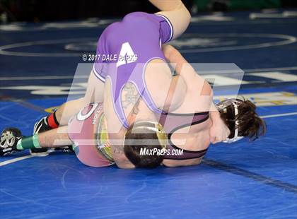 Thumbnail 3 in NYSPHSAA Wrestling Championships (Div.2 - 132 lb. Champ) photogallery.
