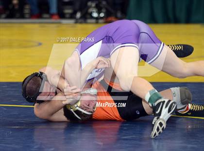Thumbnail 3 in NYSPHSAA Wrestling Championships (Div.2 - 132 lb. Champ) photogallery.
