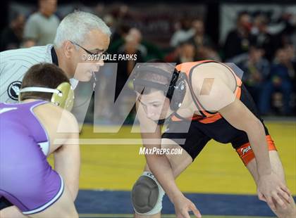 Thumbnail 2 in NYSPHSAA Wrestling Championships (Div.2 - 132 lb. Champ) photogallery.