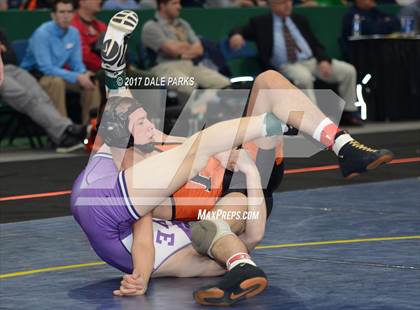 Thumbnail 2 in NYSPHSAA Wrestling Championships (Div.2 - 132 lb. Champ) photogallery.